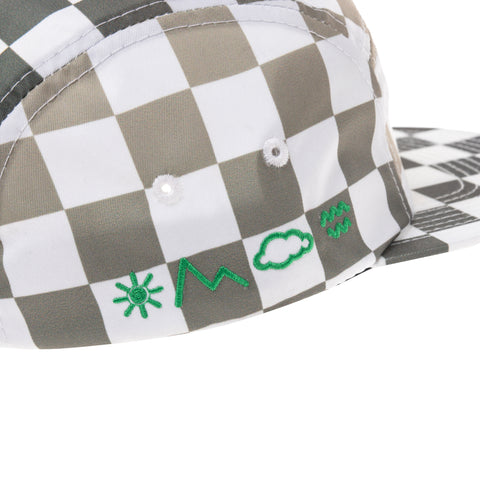 Vast Checkerboard 5 Panel Hat