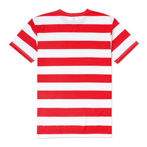VAST 經典紅白條紋 防曬機能衝浪T Shirt