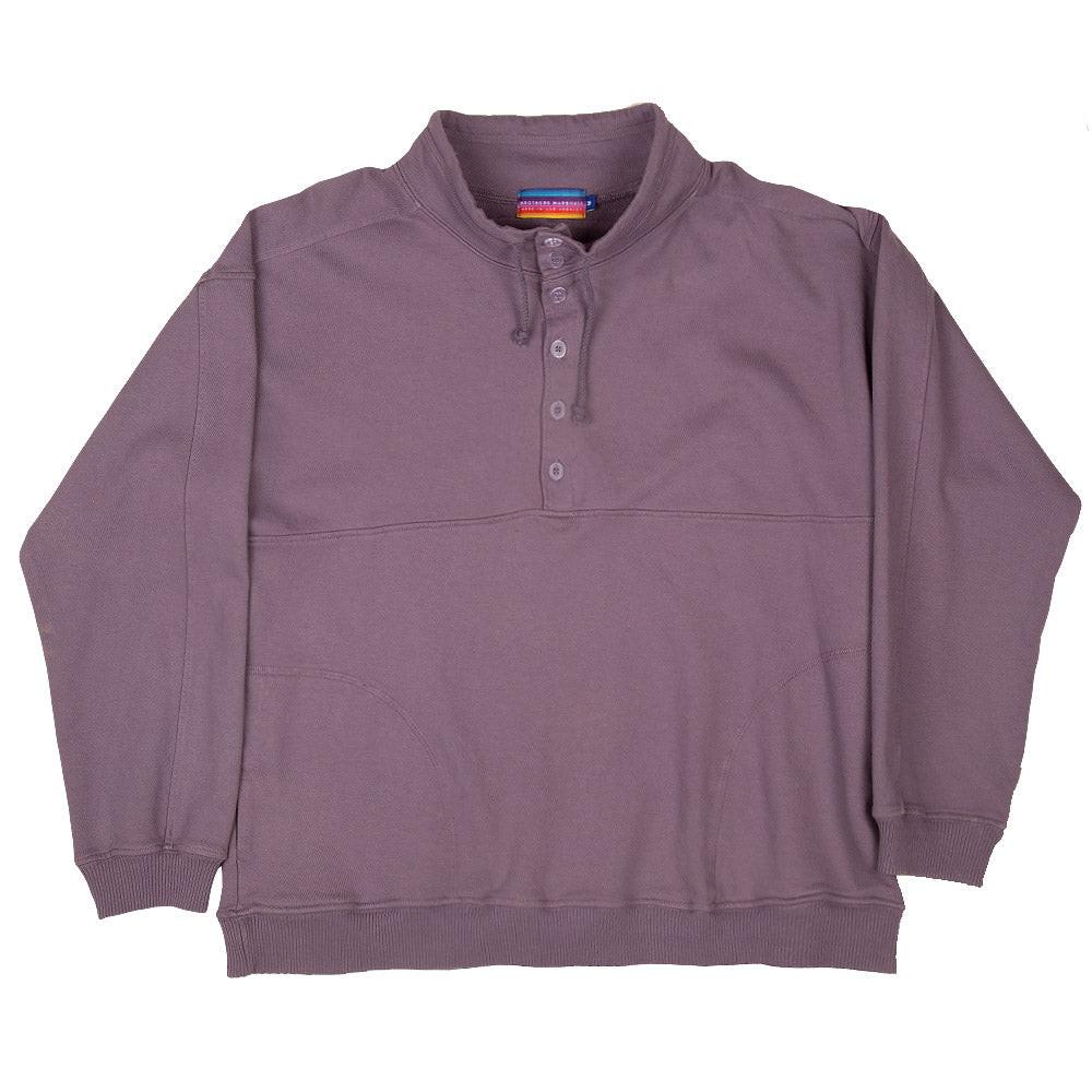 Brothers Marshall 中高領縮繩毛絨衫 - 薰衣草紫