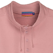 Brothers Marshall 中高領縮繩毛絨衫 - 玫瑰粉色