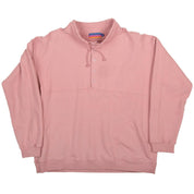 Brothers Marshall 中高領縮繩毛絨衫 - 玫瑰粉色