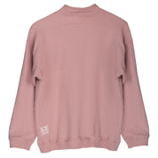 Brothers Marshall 中高領縮繩毛絨衫 - 玫瑰粉色