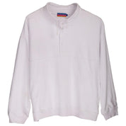 Brothers Marshall 中高領縮繩毛絨衫 - 白色