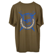Brothers Marshall Board Head Tee - Olive