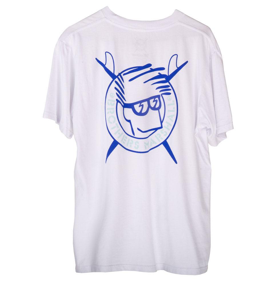 Brothers Marshall Board Head Tee - White