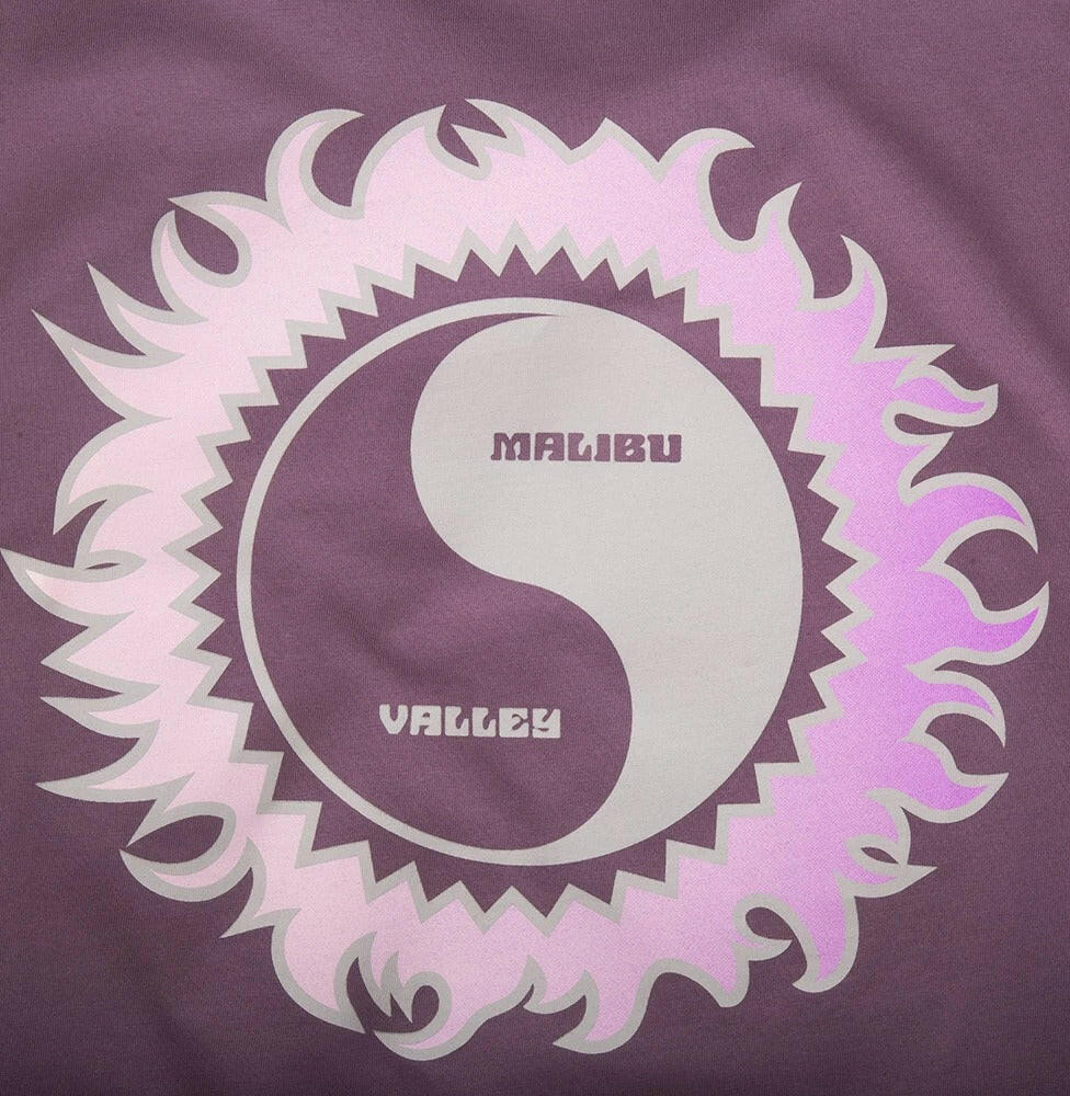 Brothers Marshall Ying Yang Tee - Deep Lavender