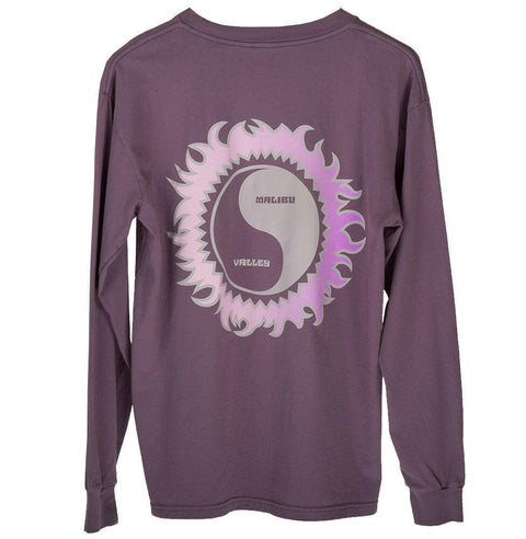 Brothers Marshall Ying Yang Long Sleeve - Deep Lavender