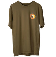 Brothers Marshall Ying Yang Tee - Olive