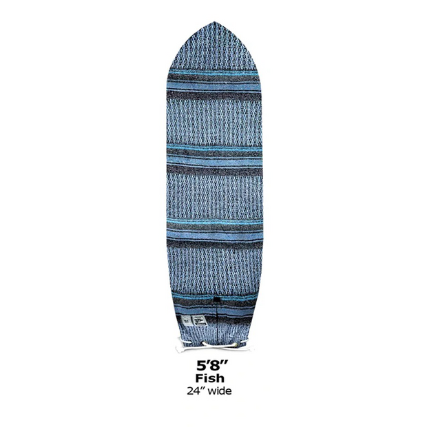 BAJA WEY 5'8"  FISH PEPE BAG 魚板衝浪板襪