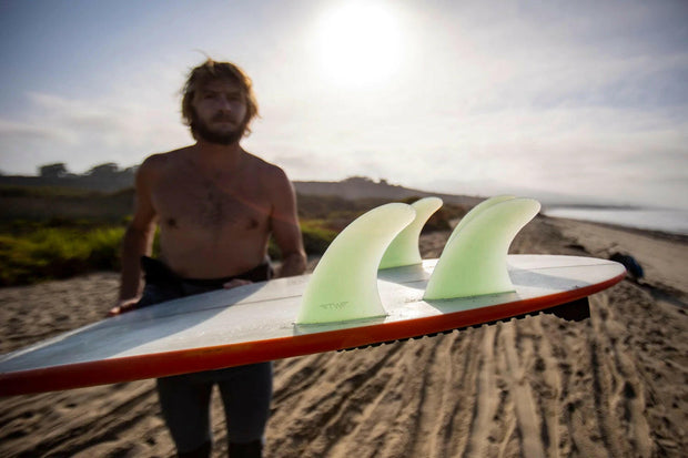 CAPTAIN FIN Tyler Warren 5 Fin Glass (Single Tab) Teal 衝浪短板舵