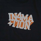 In4Mation College Slant Tank - black 大學背心(黑)