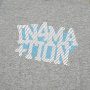 In4Mation College Slant Tank - grey 大學背心(灰)