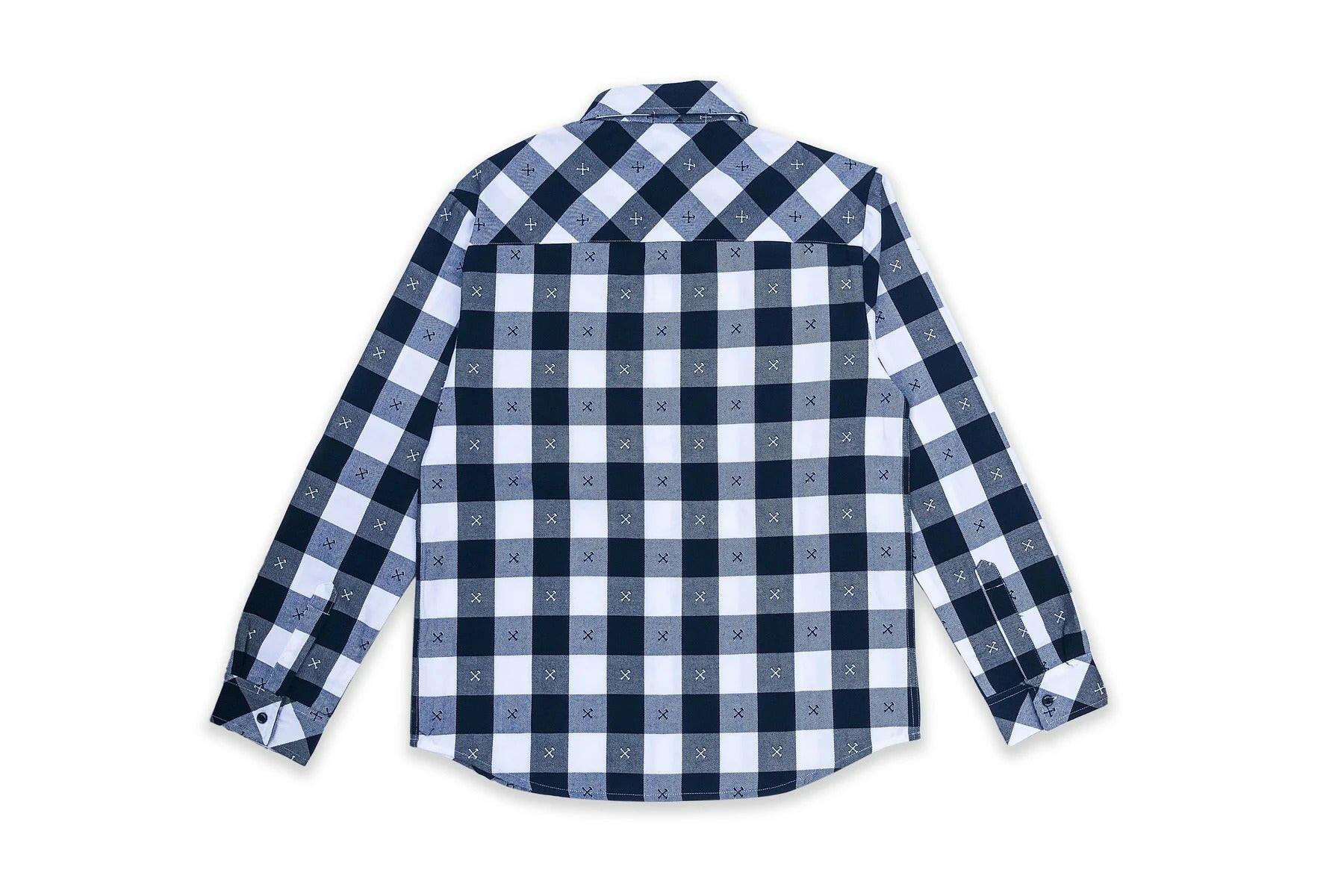 Vast x In4mation Buffalo Bones 格紋襯衫