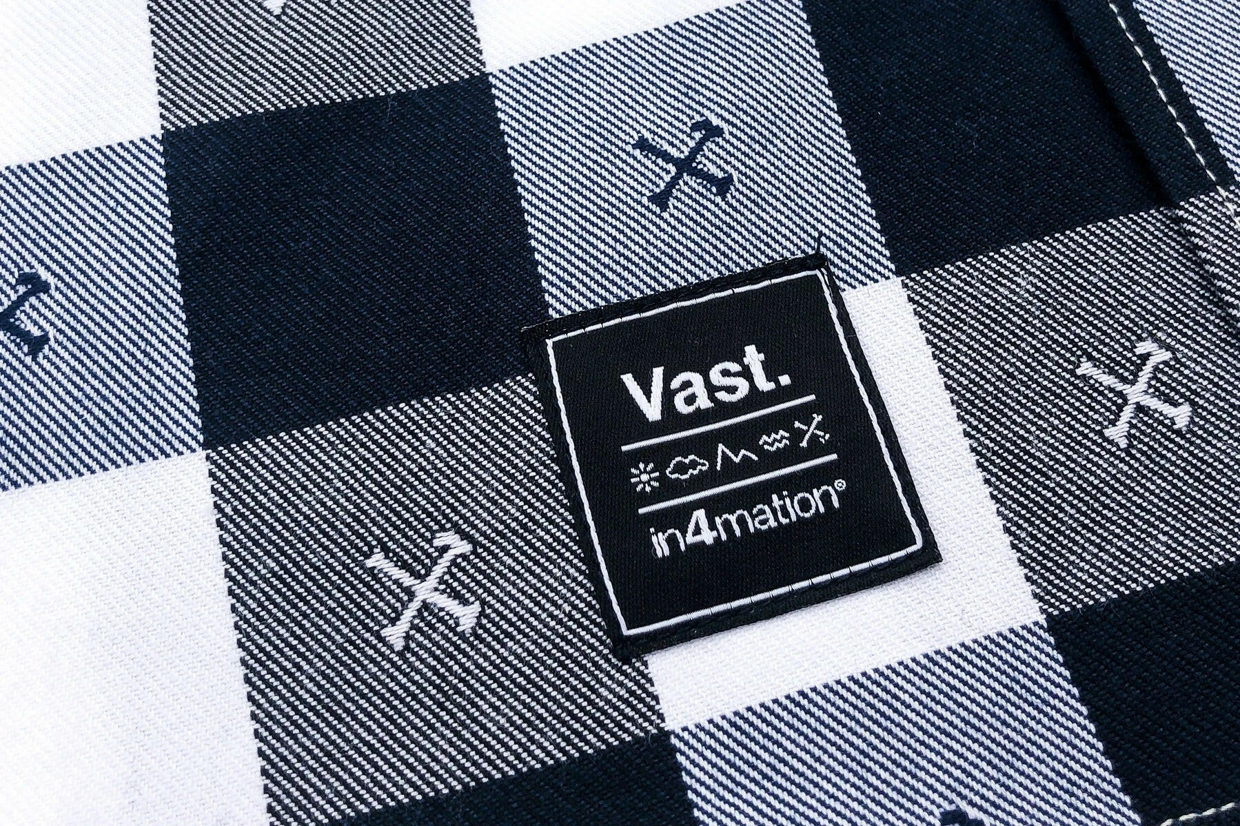 Vast x In4mation Buffalo Bones 格紋襯衫