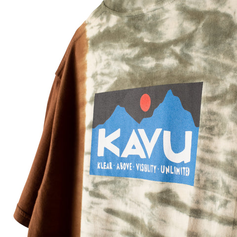 KAVU Klear Above Etch Art 短袖T恤 - 鐵丘陵