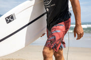 Vast Jungle Leaves Copper Series Boardshorts 機能衝浪褲