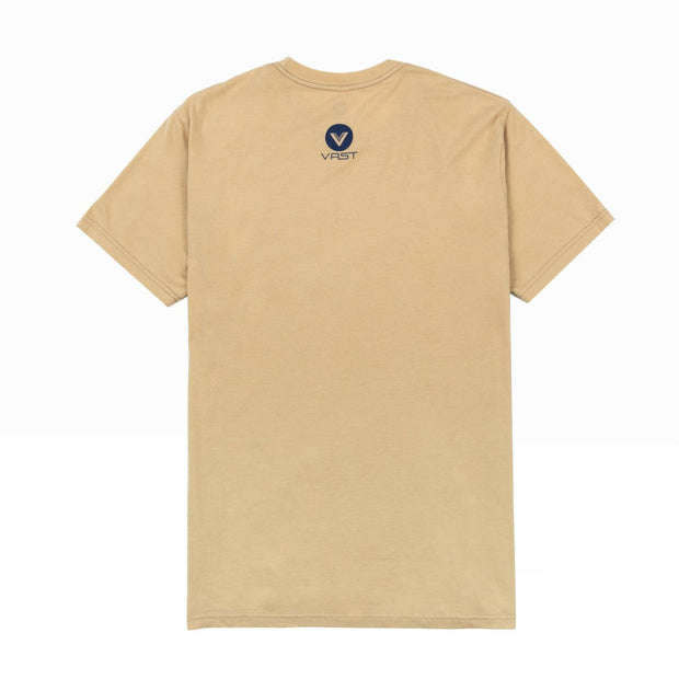 Vast Pocket Script Tee - Khaki 短袖T恤