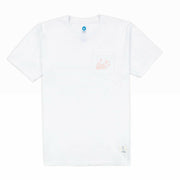 Vast Pocket Script Tee - White 短袖T恤