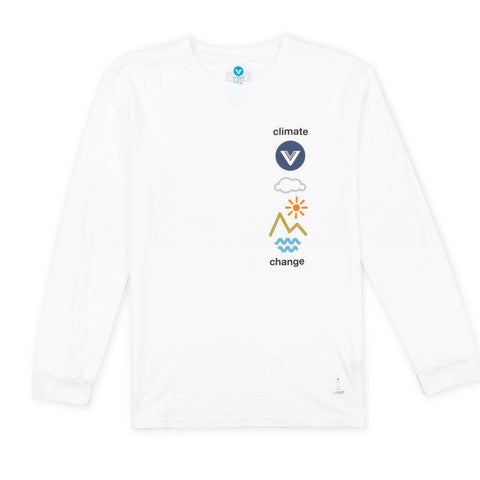 VAST Climate Long Sleeve - White 長袖上衣