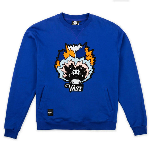 Vast Yogi Fro Crewneck - Navy 長袖上衣