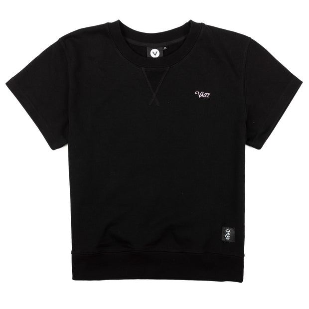 Vast Logo Collegiate - Black 短袖T恤