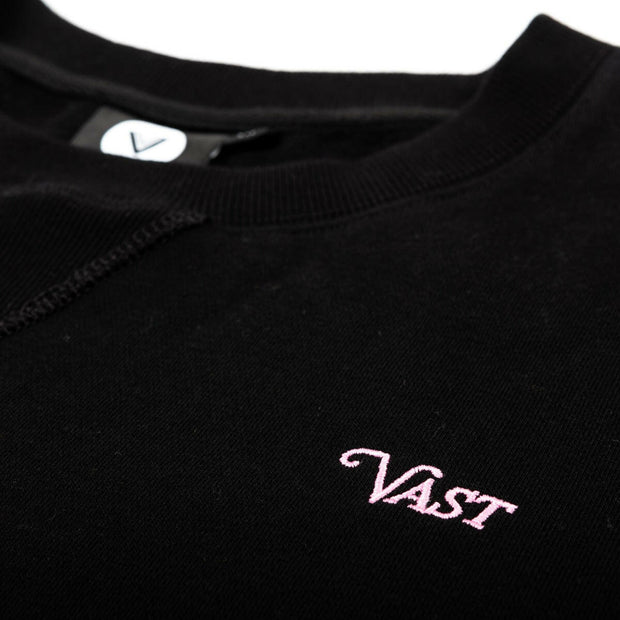 Vast Logo Collegiate - Black 短袖T恤