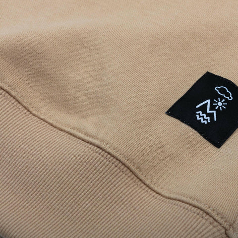 Vast Logo Collegiate - Khaki 短袖T恤