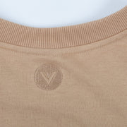 Vast Logo Collegiate - Khaki 短袖T恤