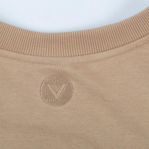 Vast Logo Collegiate - Khaki 短袖T恤