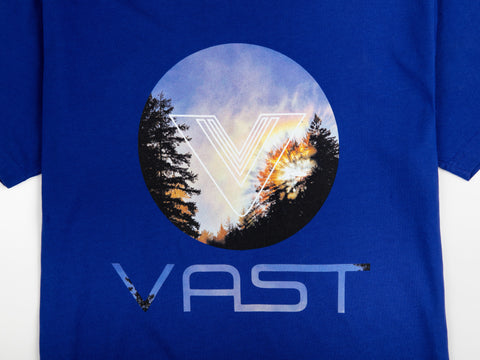 VAST Mystic Logo Tee - Blue 短袖T恤