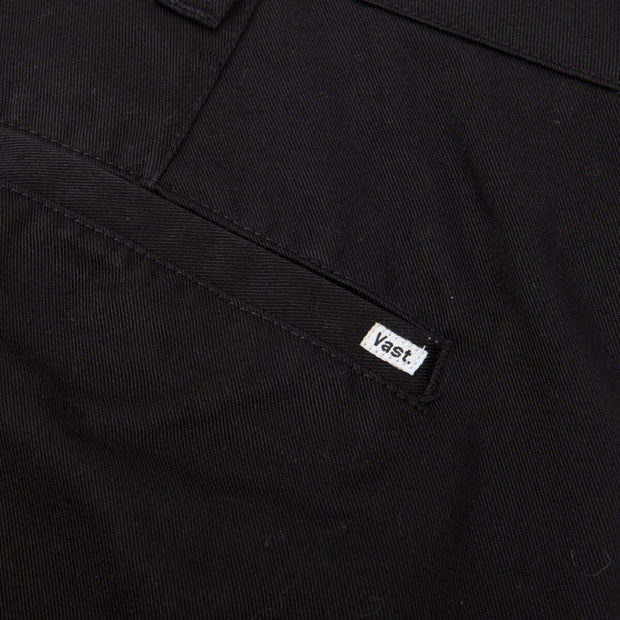 Vast Worker Chino Pants - Black 工作休閒褲