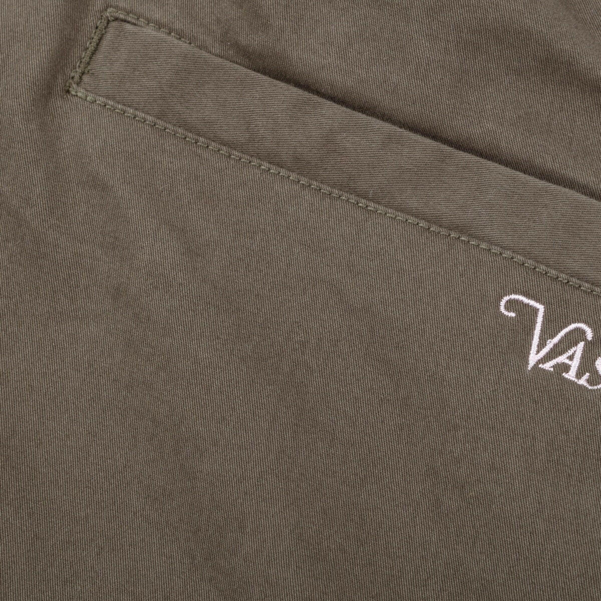 VAST 日常多口袋工裝長褲-橄欖綠