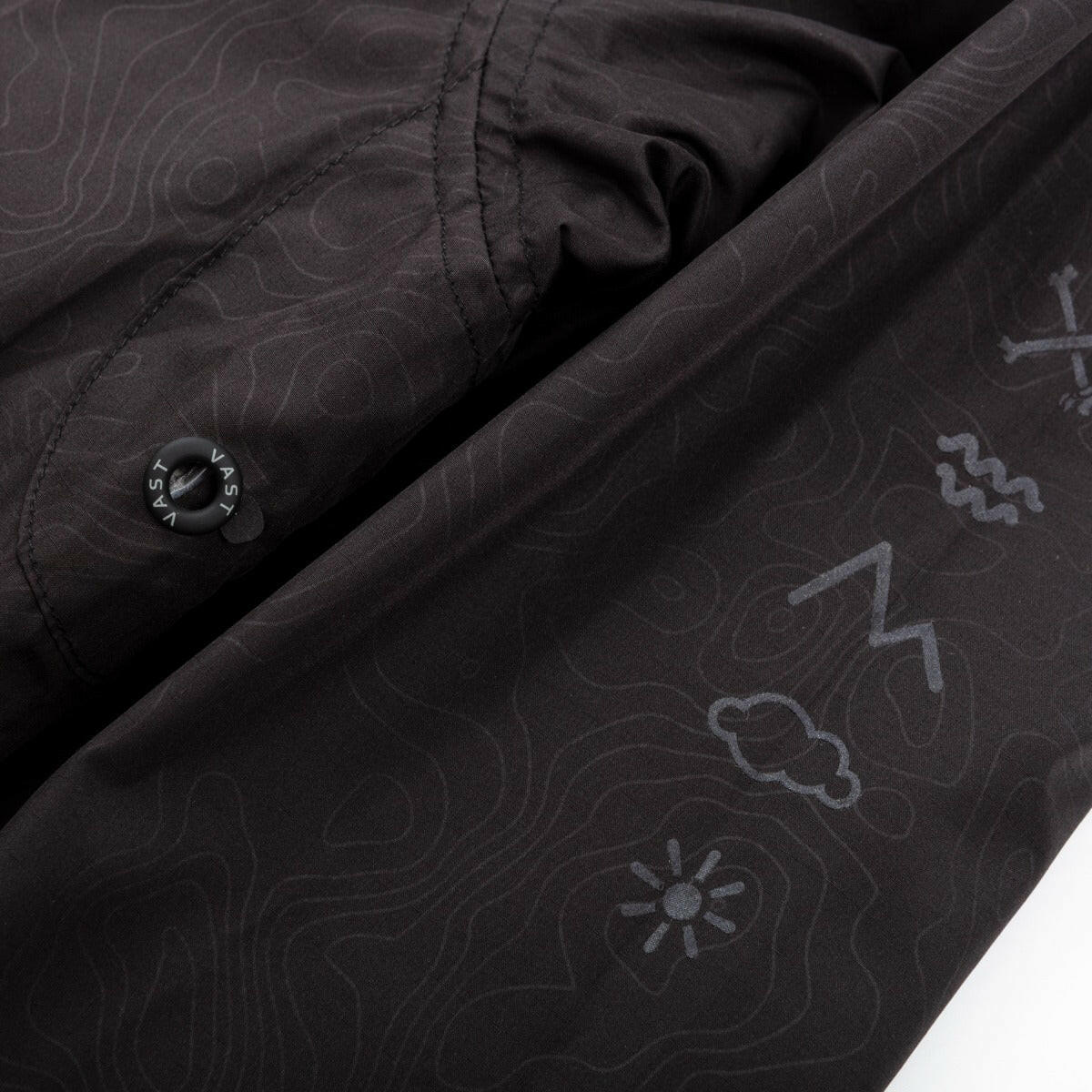 Vast x In4mation 雙面防潑水防風機能外套