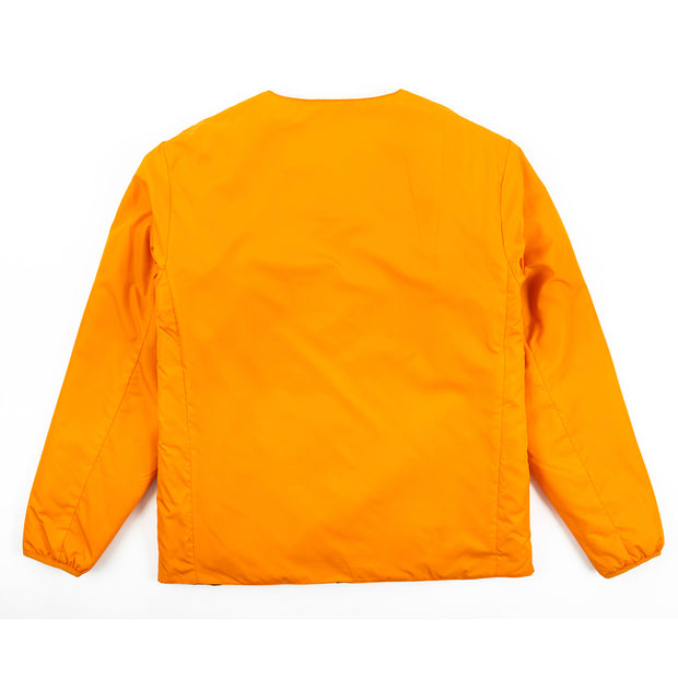 Vast No Collar Puffy Jacket - Orange