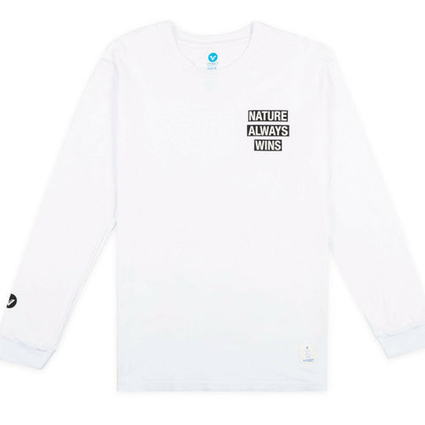 Vast N.A.W Name Tag Long Sleeve - White 長袖上衣