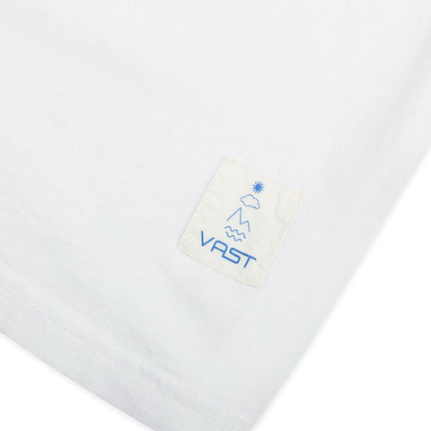 Vast N.A.W Name Tag Long Sleeve - White 長袖上衣