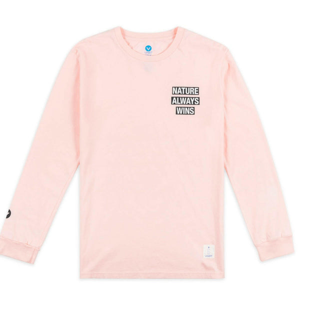 Vast N.A.W Name Tag Long Sleeve - Pink 長袖上衣