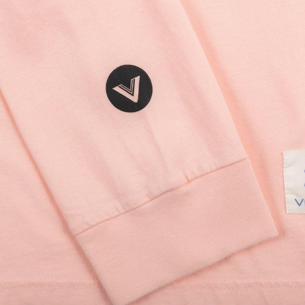Vast N.A.W Name Tag Long Sleeve - Pink 長袖上衣