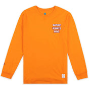 Vast N.A.W Name Tag Long Sleeve - Orange  長袖上衣