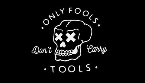 Fix Manufacturing  ONLY FOOLS TEE 品牌短袖Tee