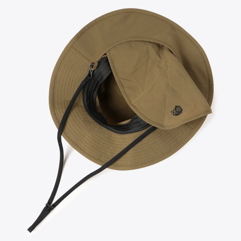 Mountain Hardwear SunShade Hat 日系防曬防潑水後頸遮陽帽-黑