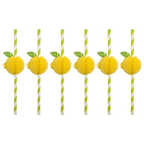 SUNNYLIFE 檸檬造型吸管(12支)