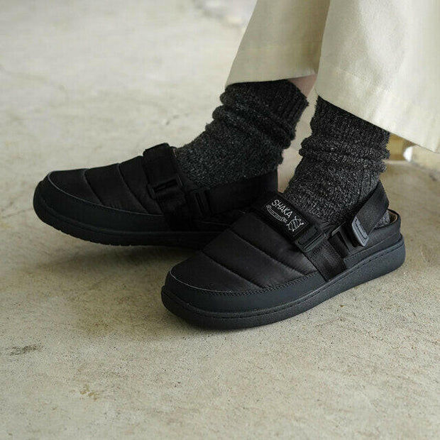 SHAKA . SCHLAF CLOG 包頭保暖涼鞋 - 黑