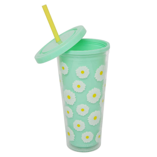 SUNNYLIFE DAISY TUMBLER