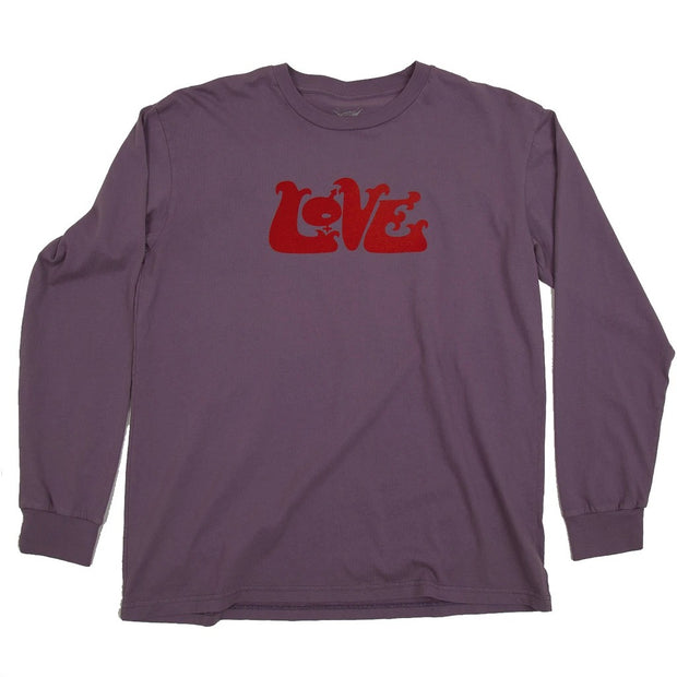 Brothers Marshall Love Forever Changes Long Sleeve - Deep Lavender