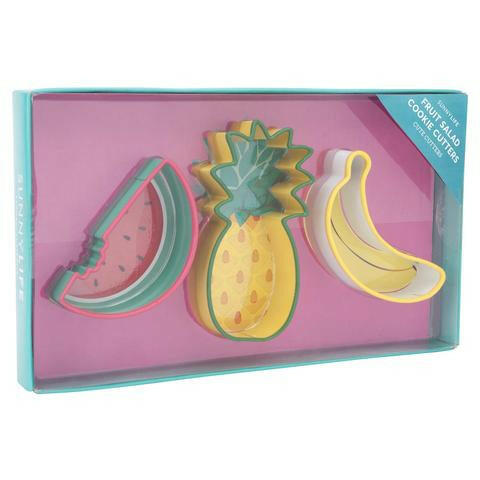 SUNNYLIFE FRUIT SALAD COOKIE CUTTERS 水果沙拉餅乾模具組