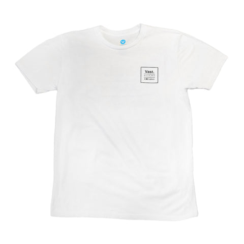 Vast x In4mation Elements Tee - White