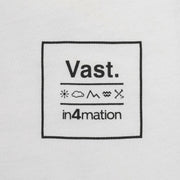 Vast x In4mation Elements Tee - White