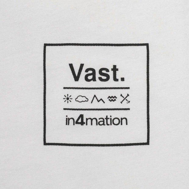Vast x In4mation Elements Tee - White