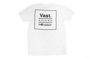 Vast x In4mation Elements Tee - White